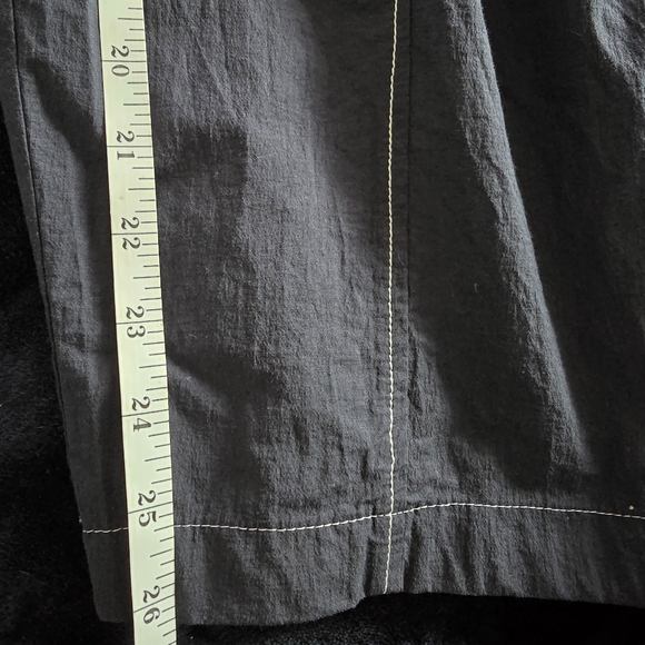 Ganni Elasticated Curve Pant in Navy Size L/40 52% Cotton - Picture 14 of 16